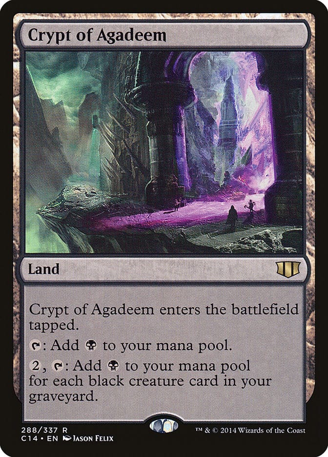 Crypt of Agadeem [Commander 2014] Magic: The Gathering