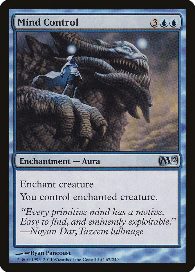 Mind Control [Magic 2012] Magic: The Gathering