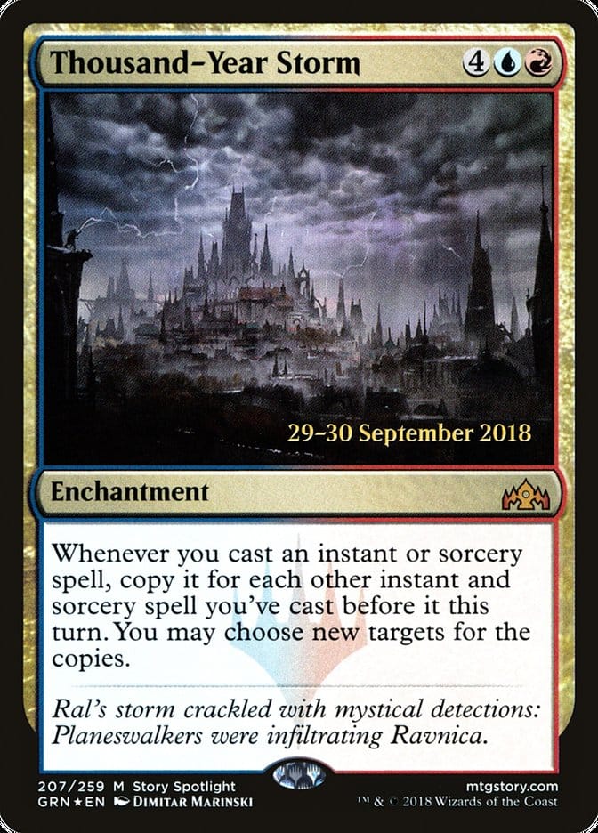 Thousand-Year Storm [Guilds of Ravnica Prerelease Promos] Magic: The Gathering