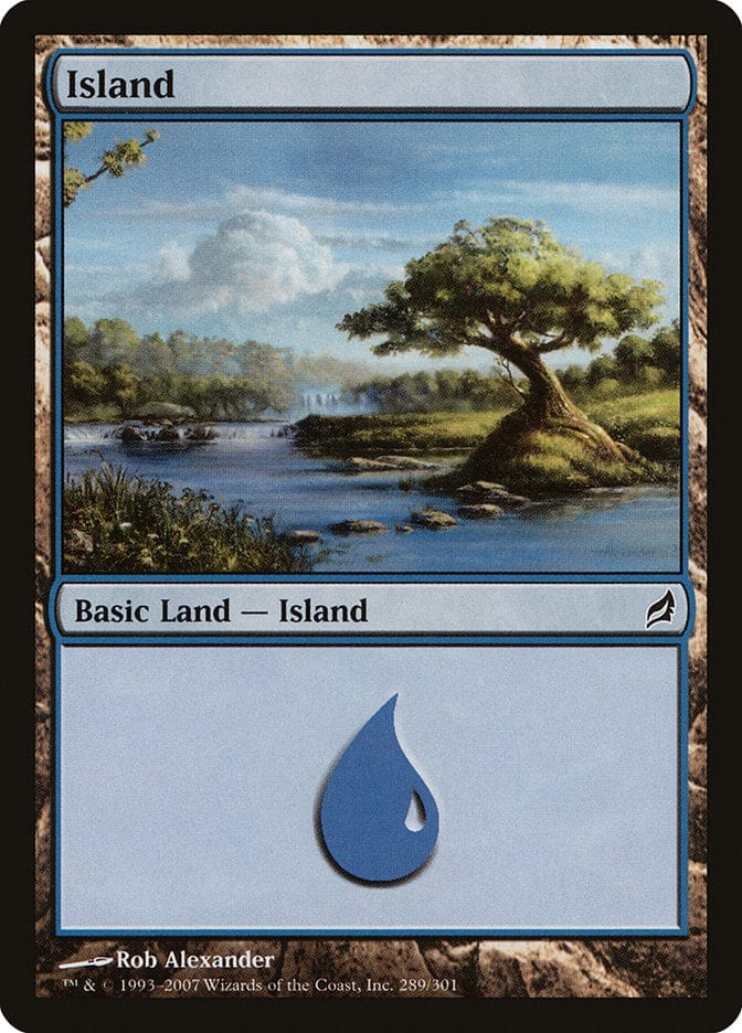 Island (289) [Lorwyn] Magic: The Gathering