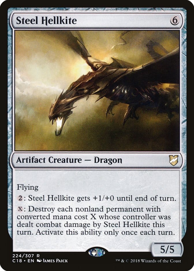 Steel Hellkite [Commander 2018] Magic: The Gathering