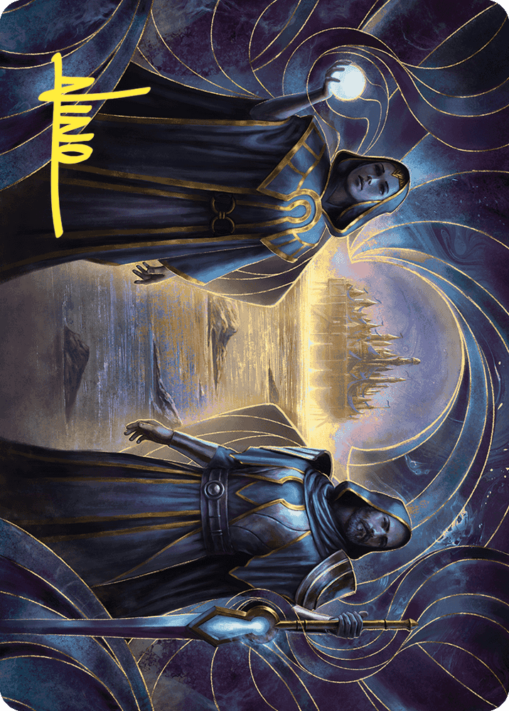 Court of Vantress Art Card (Gold-Stamped Signature) [Wilds of Eldraine Art Series] Magic: The Gathering