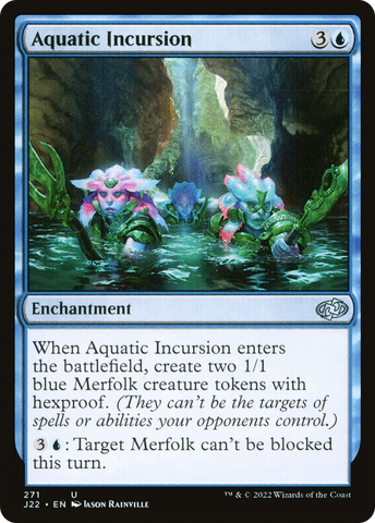 Aquatic Incursion [Jumpstart 2022] Magic: The Gathering