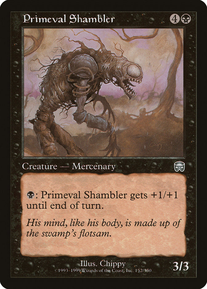 Primeval Shambler [Mercadian Masques] Magic: The Gathering