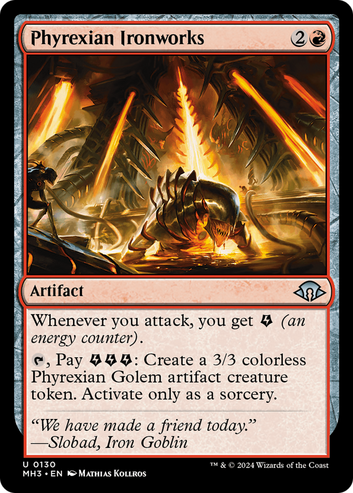 Phyrexian Ironworks [Modern Horizons 3] Magic: The Gathering