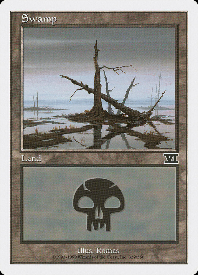 Swamp (339) [Classic Sixth Edition] Magic: The Gathering
