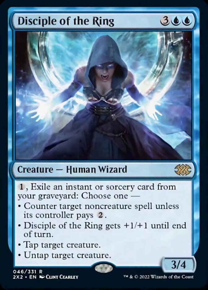 Disciple of the Ring [Double Masters 2022] Magic: The Gathering