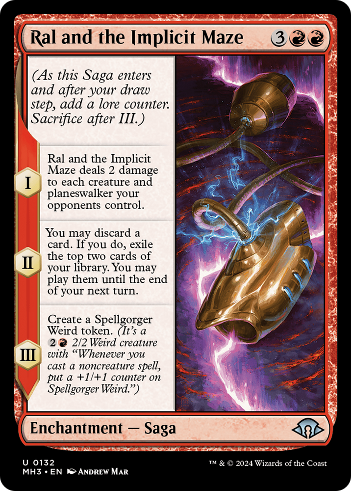 Ral and the Implicit Maze [Modern Horizons 3] Magic: The Gathering