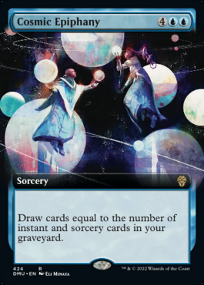 Cosmic Epiphany (Extended Art) [Dominaria United] Magic: The Gathering