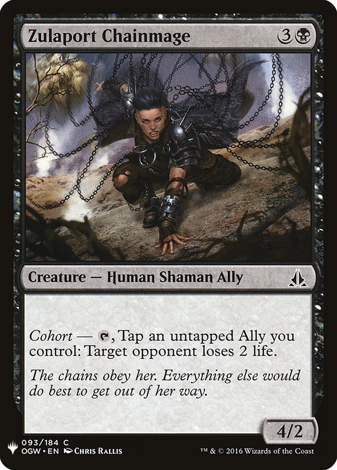 Zulaport Chainmage [Mystery Booster] Magic: The Gathering