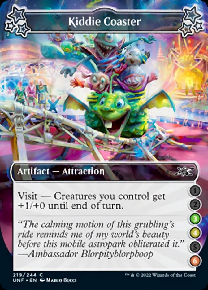 Kiddie Coaster (3-4-6) [Unfinity] Magic: The Gathering