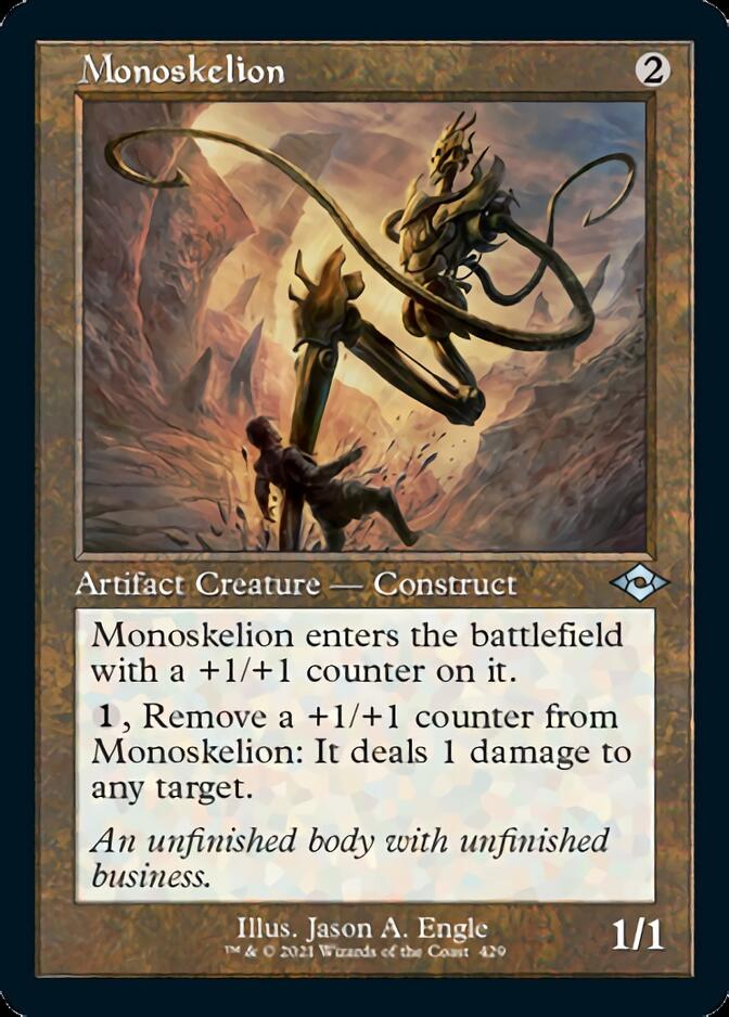 Monoskelion (Retro) [Modern Horizons 2] Magic: The Gathering
