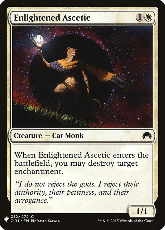 Enlightened Ascetic [Mystery Booster] Magic: The Gathering