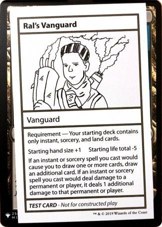 Ral's Vanguard (2021 Edition) [Mystery Booster Playtest Cards] Magic: The Gathering