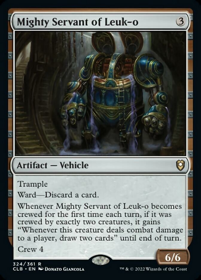 Mighty Servant of Leuk-o [Commander Legends: Battle for Baldur's Gate] Magic: The Gathering