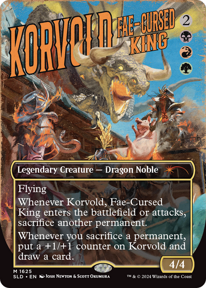 Korvold, Fae-Cursed King [Secret Lair Drop Series] Magic: The Gathering