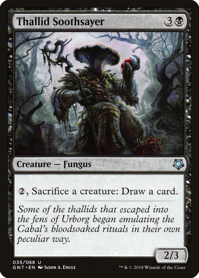 Thallid Soothsayer [Game Night 2018] Magic: The Gathering