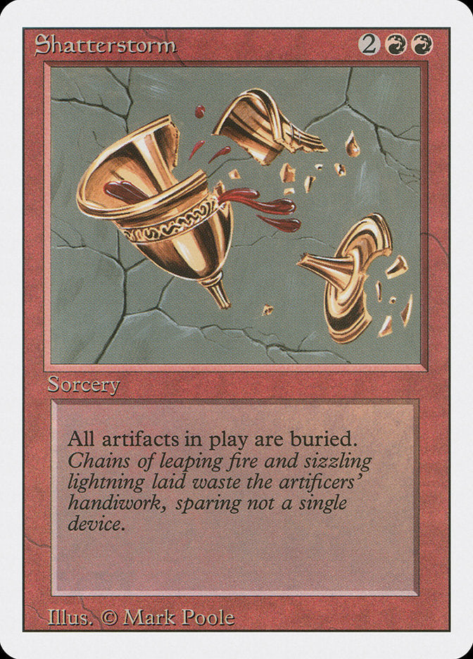 Shatterstorm [Revised Edition] Magic: The Gathering