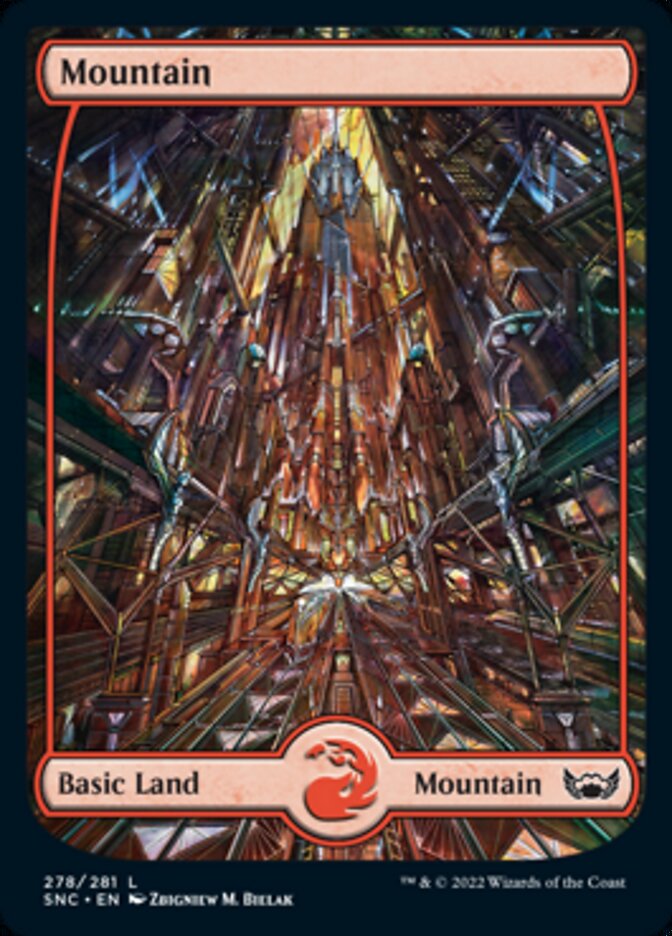 Mountain (278) [Streets of New Capenna] Magic: The Gathering