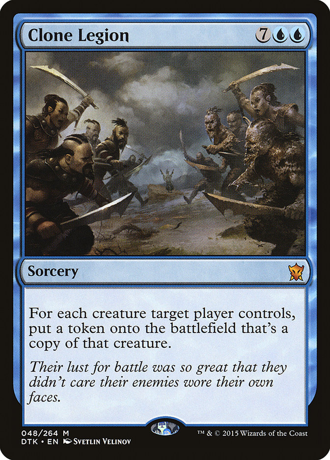Clone Legion [Dragons of Tarkir] Magic: The Gathering