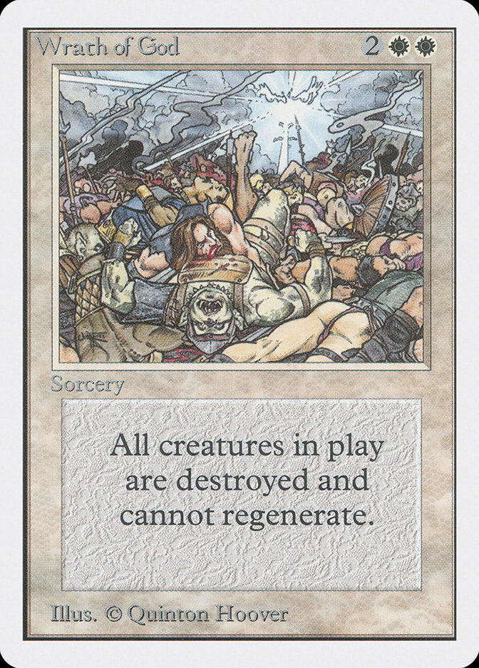 Wrath of God [Unlimited Edition] Magic: The Gathering