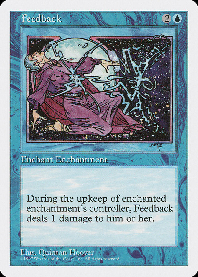 Feedback [Fifth Edition] Magic: The Gathering