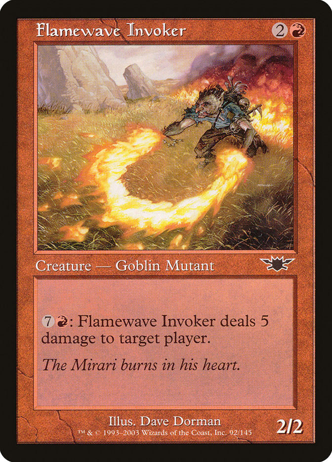 Flamewave Invoker [Legions] Magic: The Gathering