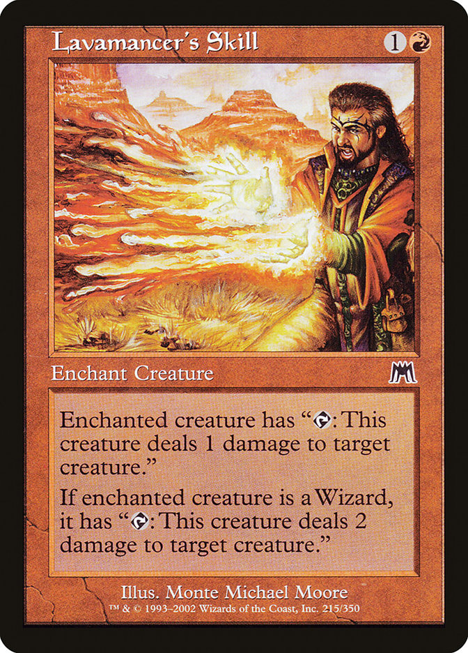 Lavamancer's Skill [Onslaught] Magic: The Gathering