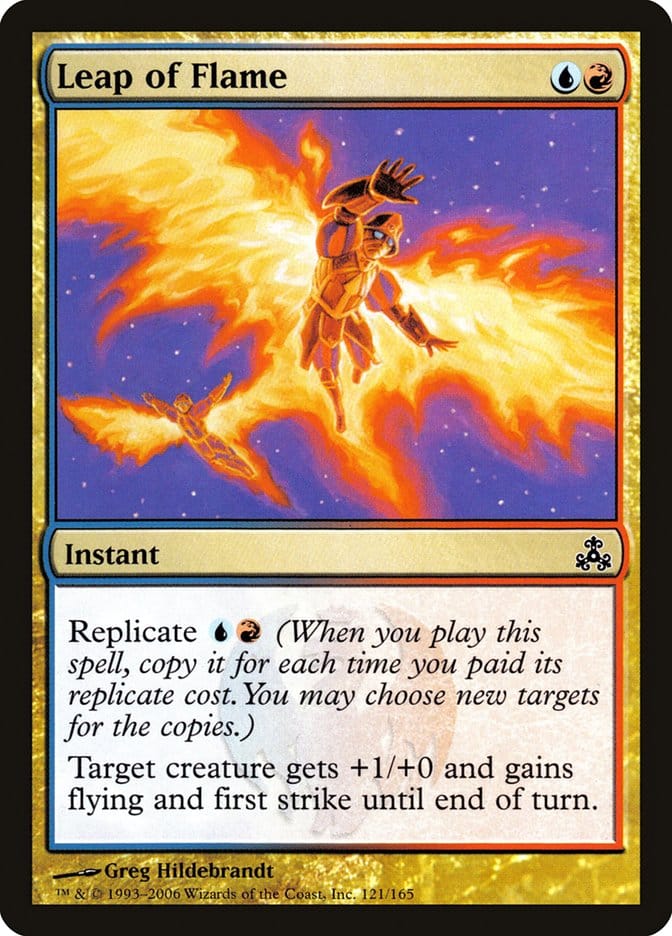 Leap of Flame [Guildpact] Magic: The Gathering