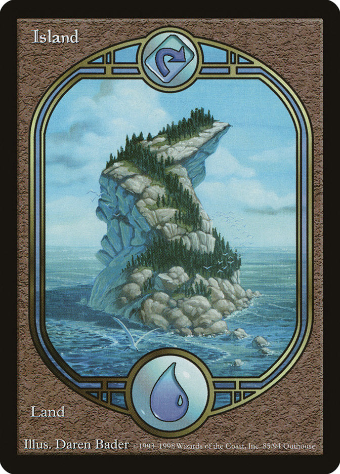 Island (85) [Unglued] Magic: The Gathering