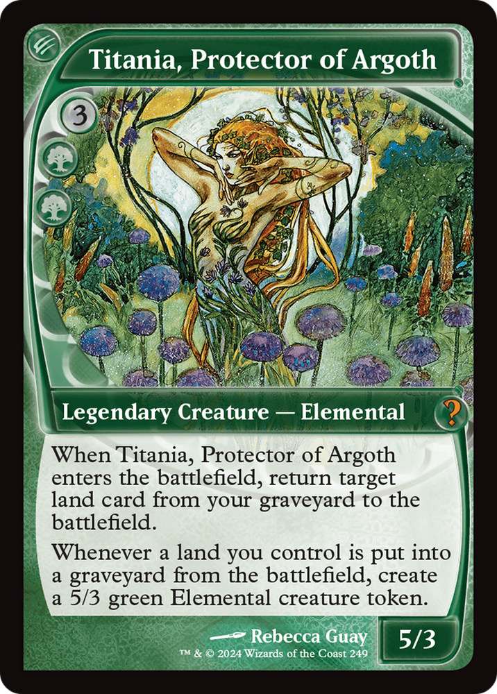 Titania, Protector of Argoth (Future Sight) [Mystery Booster 2] Magic: The Gathering