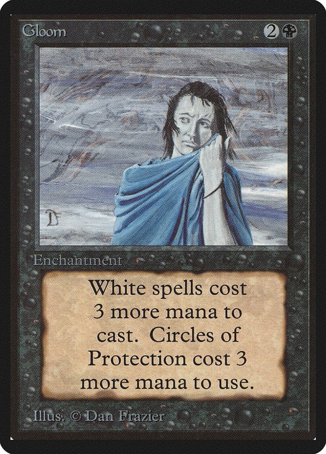 Gloom [Beta Edition] Magic: The Gathering