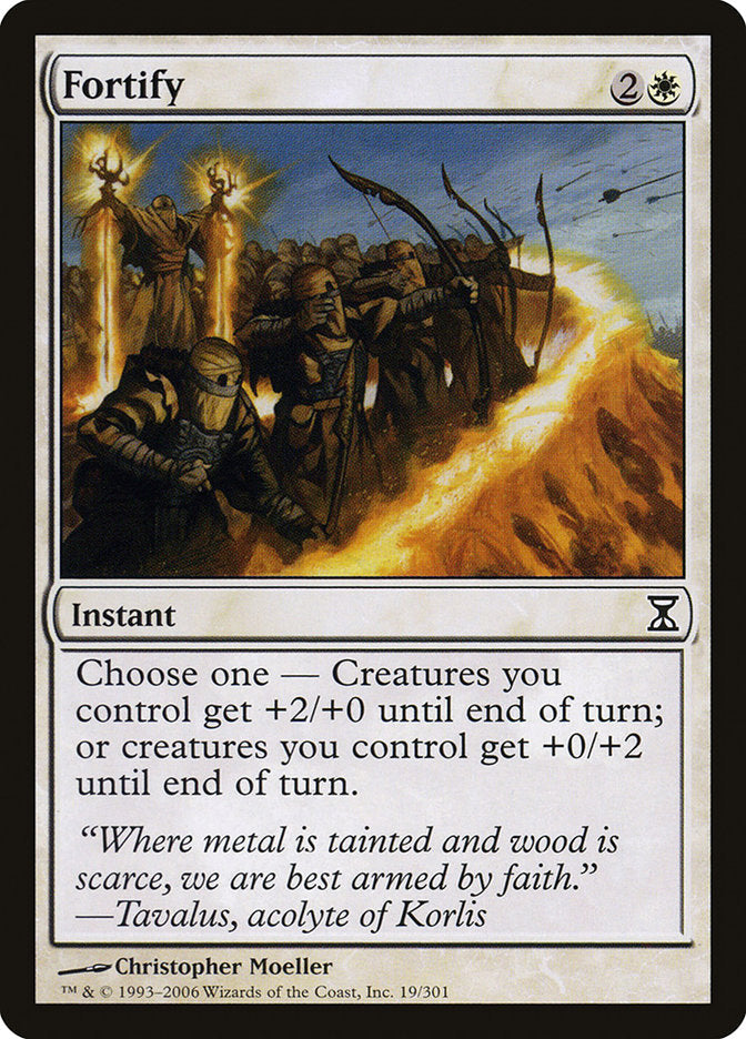 Fortify [Time Spiral] Magic: The Gathering