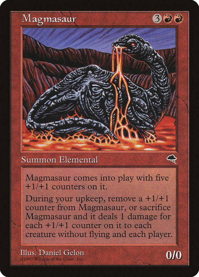 Magmasaur [Tempest] Magic: The Gathering