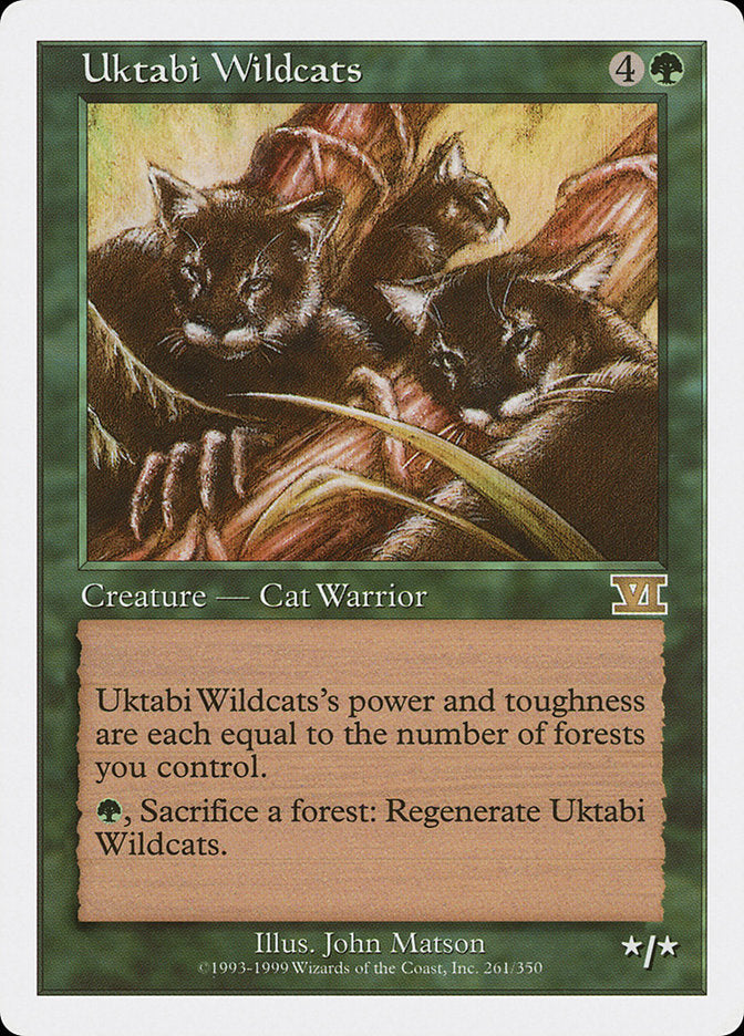 Uktabi Wildcats [Classic Sixth Edition] Magic: The Gathering