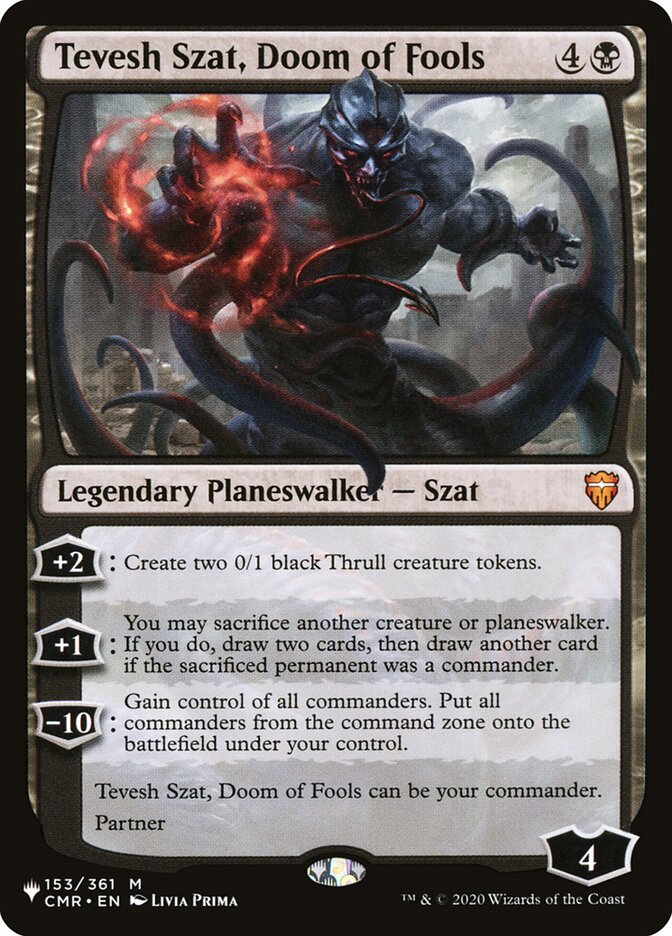 Tevesh Szat, Doom of Fools [The List] Magic: The Gathering