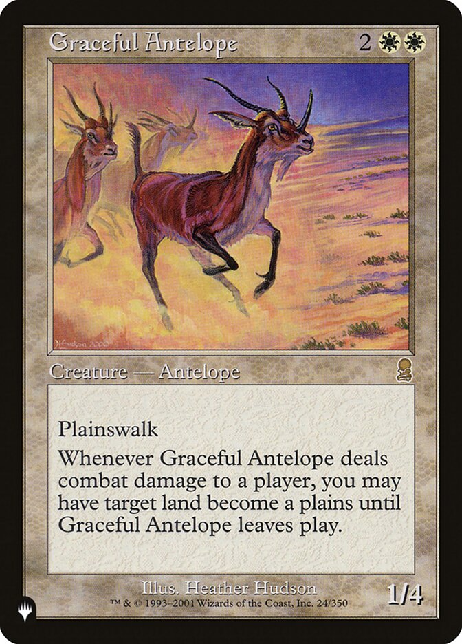Graceful Antelope [The List] Magic: The Gathering
