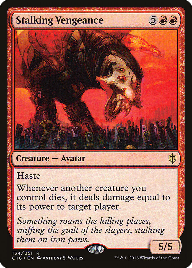Stalking Vengeance [Commander 2016] Magic: The Gathering