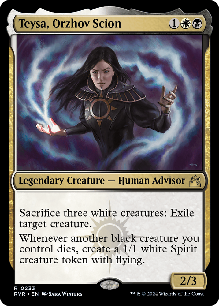 Teysa, Orzhov Scion [Ravnica Remastered] Magic: The Gathering