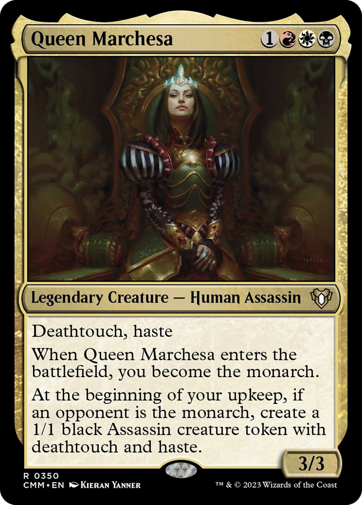 Queen Marchesa [Commander Masters] Magic: The Gathering