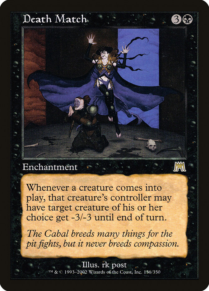 Death Match [Onslaught] Magic: The Gathering