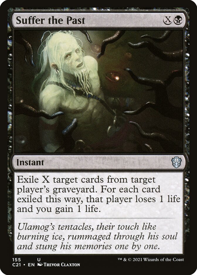 Suffer the Past [Commander 2021] Magic: The Gathering