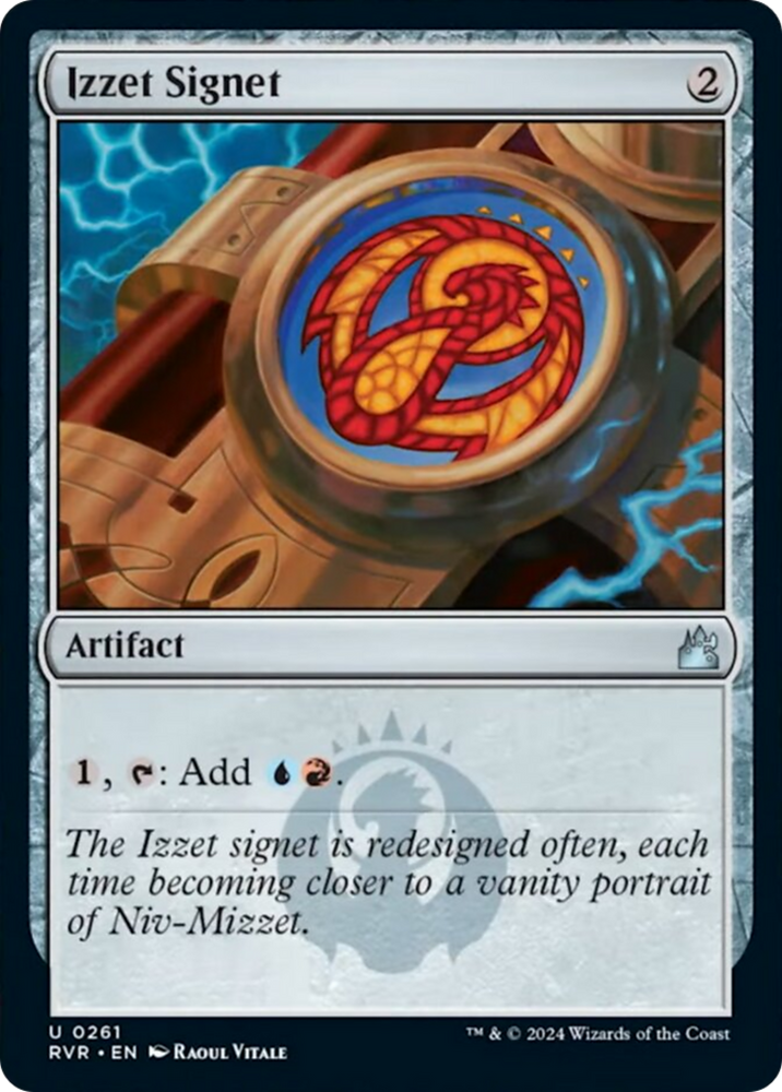 Izzet Signet [Ravnica Remastered] Magic: The Gathering