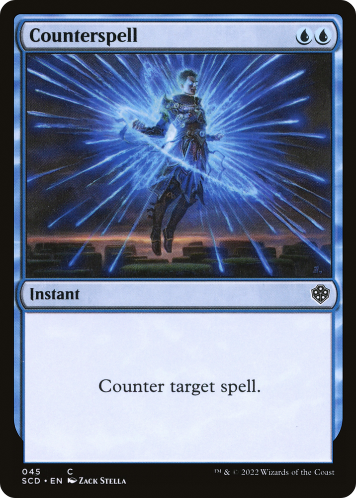 Counterspell [Starter Commander Decks] Magic: The Gathering