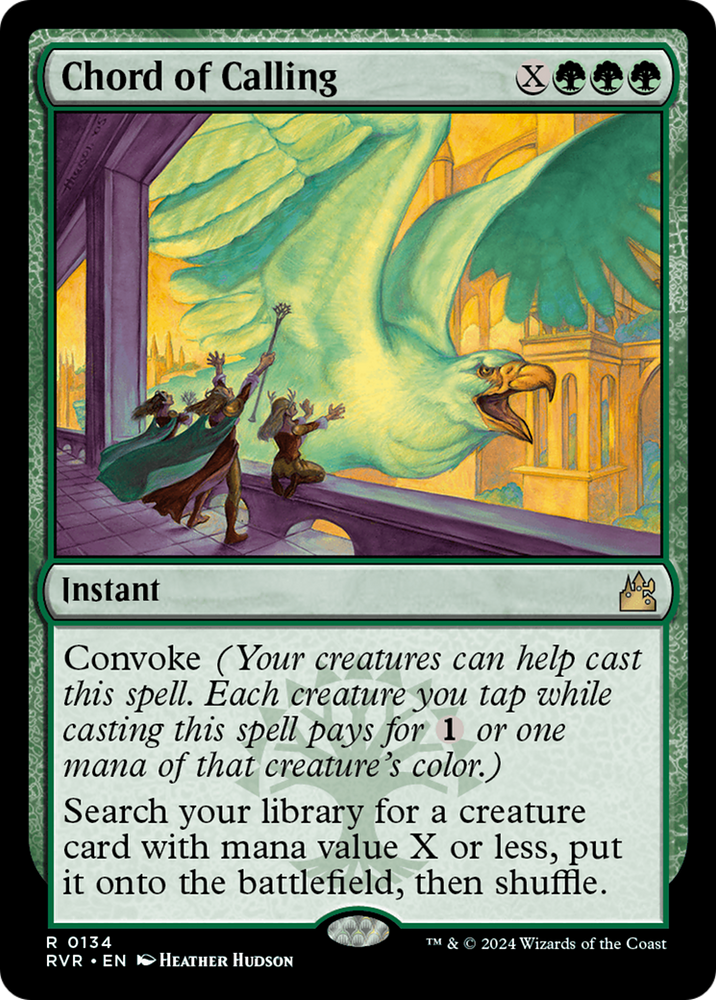Chord of Calling [Ravnica Remastered] Magic: The Gathering