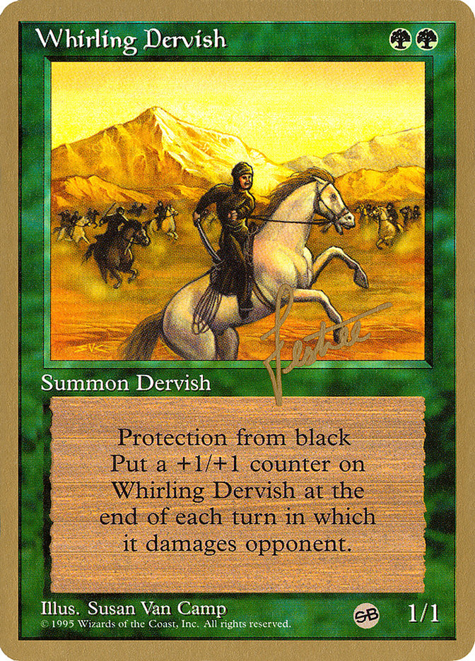 Whirling Dervish (Bertrand Lestree) (SB) [Pro Tour Collector Set] Magic: The Gathering