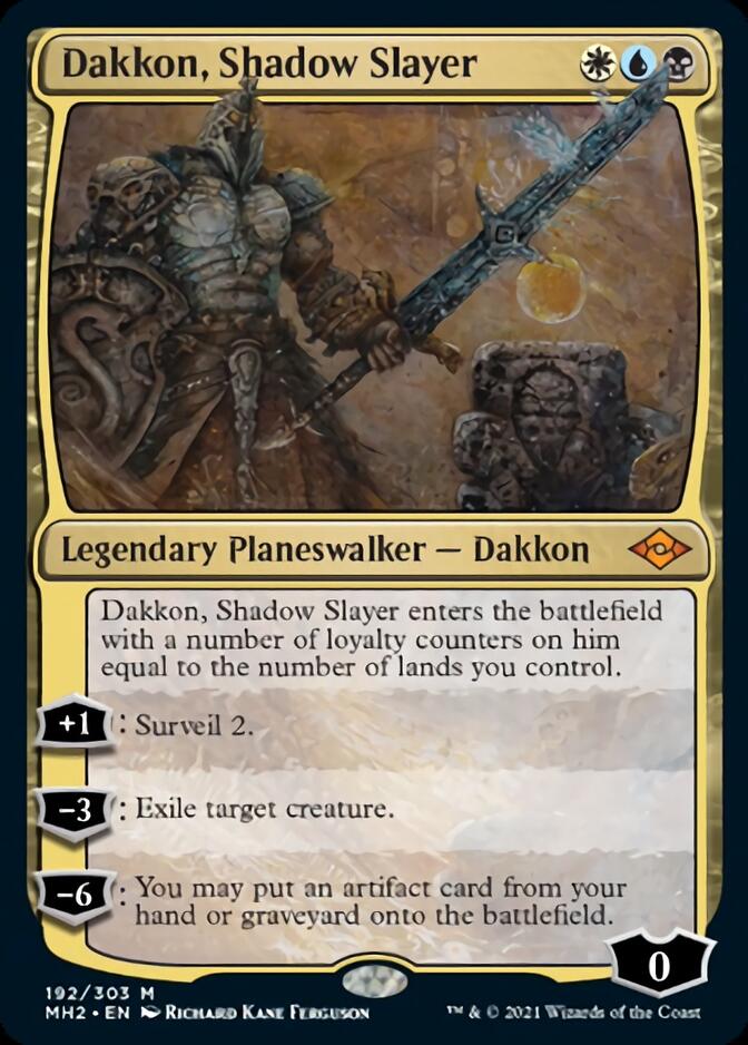 Dakkon, Shadow Slayer [Modern Horizons 2] Magic: The Gathering