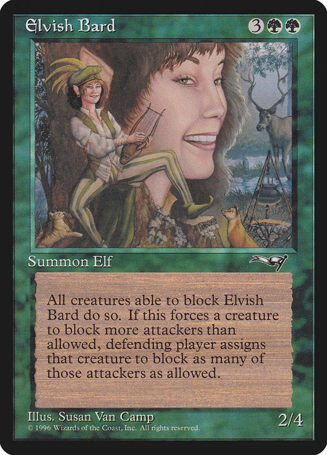 Elvish Bard [Alliances] Magic: The Gathering