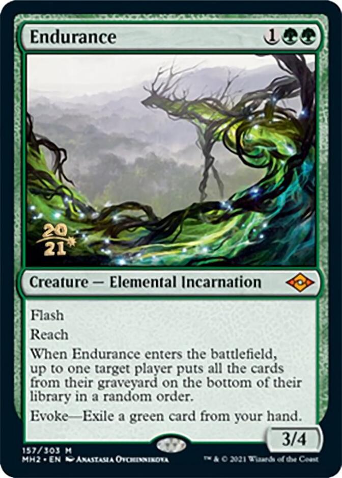 Endurance [Modern Horizons 2 Prerelease Promos] Magic: The Gathering