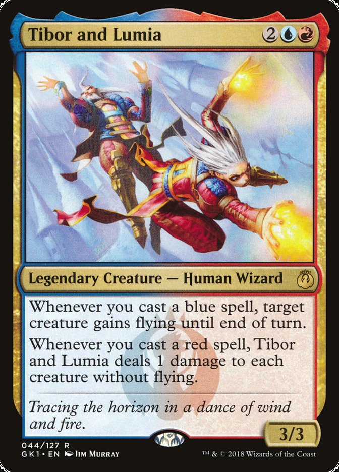 Tibor and Lumia [Guilds of Ravnica Guild Kit] Magic: The Gathering